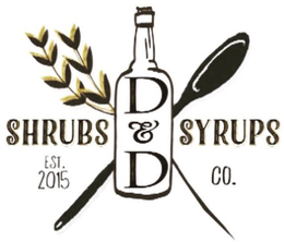 D&D SHRUBS & SYRUPS CO. EST. 2015 logo