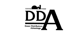 DDA DAWN DISTRIBUTORS ADVANTAGE logo