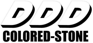 DDD COLORED-STONE logo