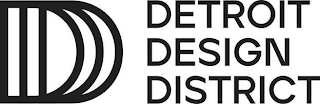DDD DETROIT DESIGN DISTRICT logo
