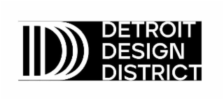 DDD DETROIT DESIGN DISTRICT logo