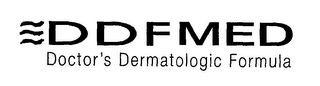 DDFMED DOCTOR'S DERMATOLOGIC FORMULA logo