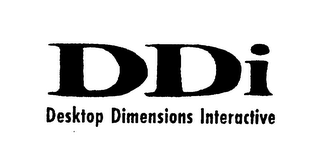 DDI DESKTOP DIMENSIONS INTERACTIVE logo