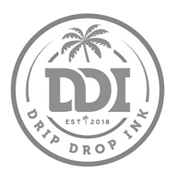 DDI EST 2018 DRIP DROP INK logo