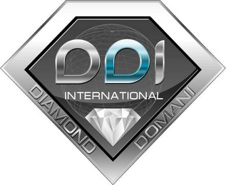 DDI INTERNATIONAL DIAMOND DOMANI logo