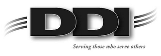 DDI SERVING THOSE WHO SERVE OTHERS logo