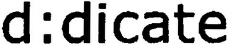 D:DICATE logo