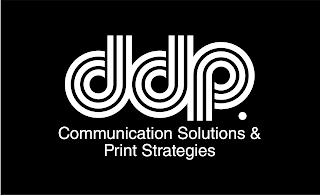 DDP. COMMUNICATION SOLUTIONS & PRINT STRATEGIES logo