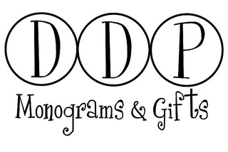 DDP MONOGRAMS & GIFTS logo