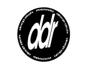 DDR DEEP DISH RECORDS logo