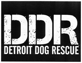 DDR DETROIT DOG RESCUE logo
