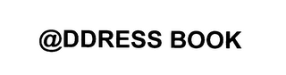 @DDRESS BOOK logo