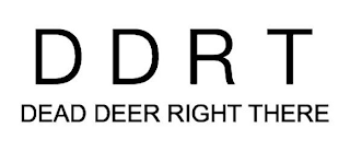 DDRT DEAD DEER RIGHT THERE logo