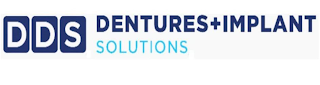 DDS DENTURES + IMPLANT SOLUTIONS logo