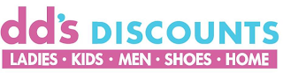 DD'S DISCOUNTS LADIES · KIDS · MEN · SHOES · HOME logo