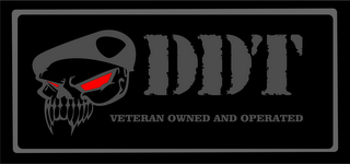 DDT VETERAN OWNED AND OPERATED logo