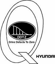 DDTZ DRIVE DEFECTS TO ZERO Q HYUNDAI logo