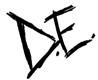 D.E. logo