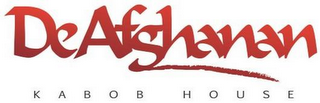 DE AFGHANAN KABOB HOUSE logo