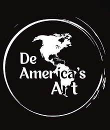 DE AMERICA'S ART logo