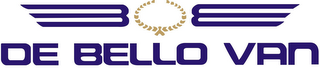 DE BELLO VAN logo