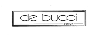 DE BUCCI DESIGN logo