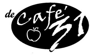 DE CAFE' 31 logo