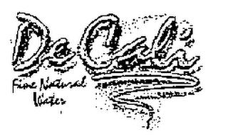 DE CALI FINE NATURAL WATER logo