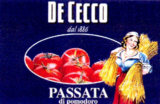 DE CECCO DAL 1886 PASSATA DI POMODORO logo