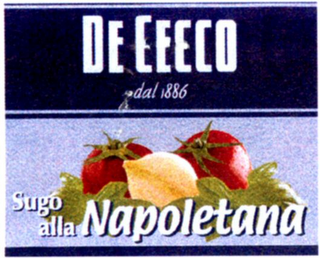 DE CECCO DAL 1886 SUGO ALLA NAPOLETANA logo