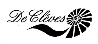 DE CLEVES logo