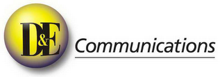D&E COMMUNICATIONS logo