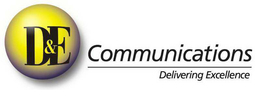 D&E COMMUNICATIONS DELIVERING EXCELLENCE logo