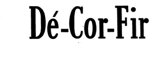 DE-COR-FIR logo
