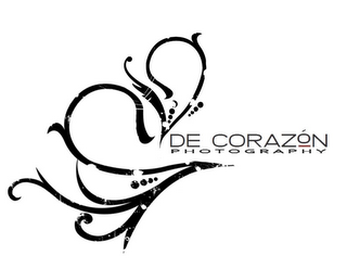 DE CORAZON PHOTOGRAPHY logo