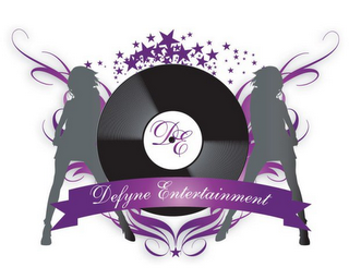 DE DEFYNE ENTERTAINMENT logo