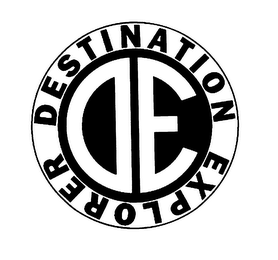 DE DESTINATION EXPLORER logo