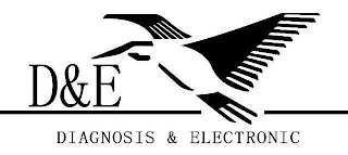 D&E DIAGNOSIS & ELECTRONIC logo