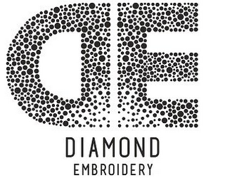DE DIAMOND EMBROIDERY logo