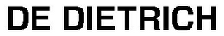 DE DIETRICH logo