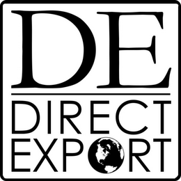 DE DIRECT EXPORT logo