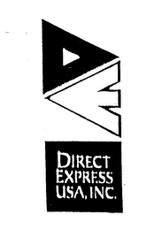 DE DIRECT EXPRESS USA, INC. logo
