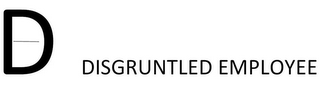 DE DISGRUNTLED EMPLOYEE logo