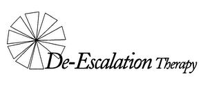 DE-ESCALATION THERAPY logo