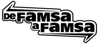 DE FAMSA A FAMSA logo