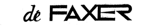 DE FAXER logo