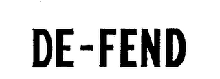 DE-FEND logo