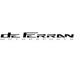 DE FERRAN MOTORSPORTS logo