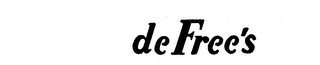 DE FREE'S logo