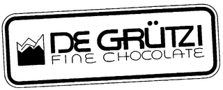 DE GRUTZI FINE CHOCOLATE logo